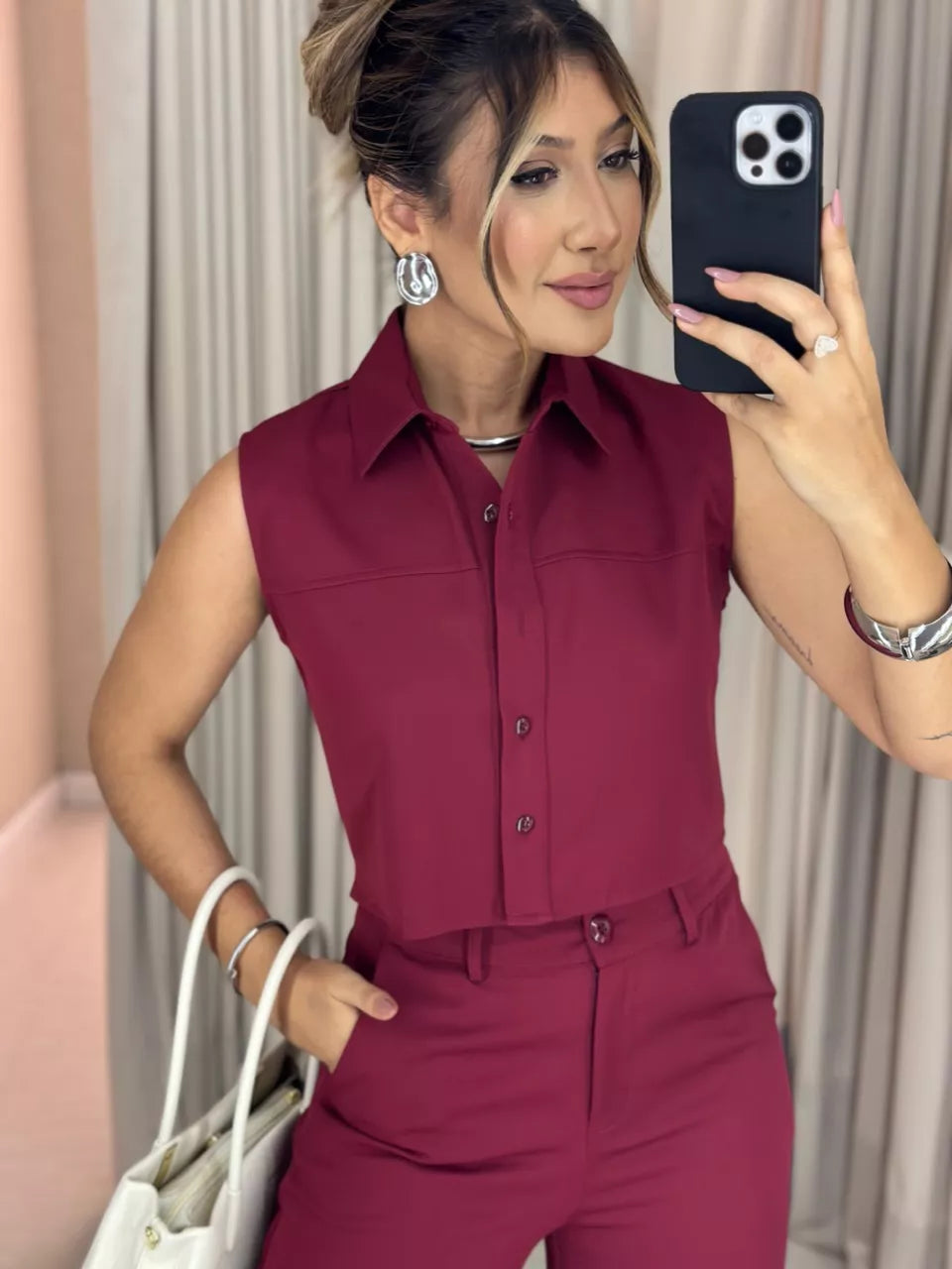 [Pague 1, Leve 2] Conjunto Karen - em Malha Premium / Para Mulheres que Amam Conforto com Estilo!