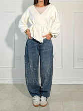 Calça Jeans Balloon Carpenter Brilhante