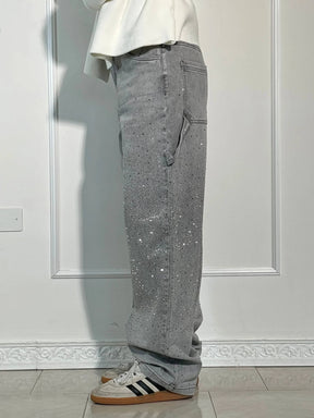 Calça Jeans Balloon Carpenter Brilhante