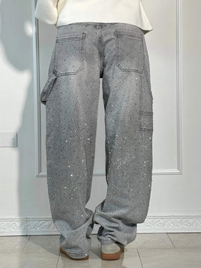 Calça Jeans Balloon Carpenter Brilhante